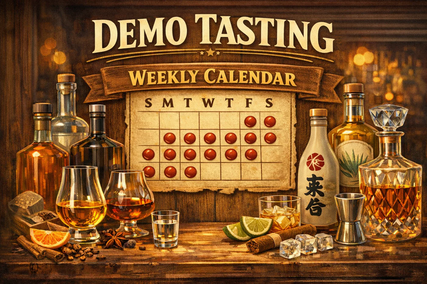 Rare Spirits and Exclusive Pours